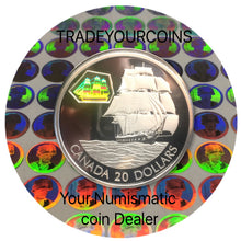 2001 Canada 20 Dollars Transportation on Land, Sterling coin # 5 The Marco Polo