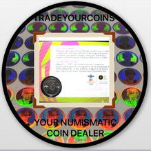 2008 Canada Nickel Plated Steel Quarter - 25 Cents, Sport Card-Painted Leaf-Freestyle Skiing