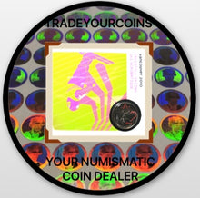 2008 Canada Nickel Plated Steel Quarter - 25 Cents, Sport Card-Painted Leaf-Freestyle Skiing