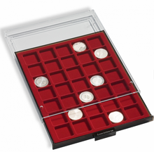 COIN BOXES WITH SQUARE COMPARTMENTS