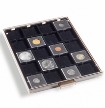 COIN BOXES WITH SQUARE COMPARTMENTS