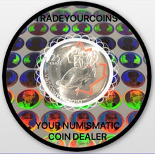 2008 Canada Nickel Plated Steel Quarter - 25 Cents, Sport Card-Painted Leaf-Bobsleigh