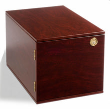COIN TRAY CABINET, MAHOGANY