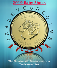 2019 Canada Uncirculated Loonie Dollar from baby Set