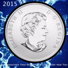 2015 Canada Nickel Half Dollar-50-Cents Holiday Toy Box Lenticular Coin