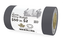 2017 $2 Special Wrap Roll: The Battle of Vimy Ridge