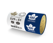 2017 1 Dollar Special Wrap Toronto Maple Leafs Circulation Roll