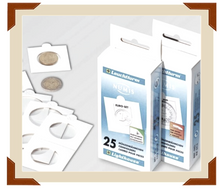 2X2" COIN HOLDERS MATRIX, WHITE