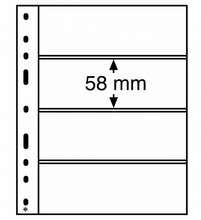 PLASTIC POCKETS OPTIMA SHEET(PACK OF 10)