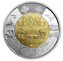 2019 non Coloured $2 Special Wrap Roll-75 th Anniversary of D-Day