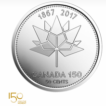 2017 50-Cent Special Wrap Roll Pack official and Coat of Arms of canada