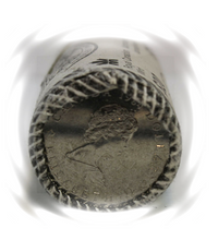 1984 Canada Jacques Cartier $1 dollar coin in Original Roll mint Roll