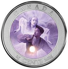 2016 Canada Cupronickel Quarter - 25 Cents-Haunted Canada-Bell Island