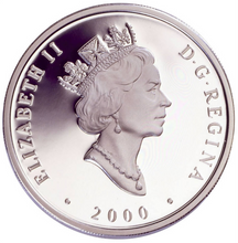 2000 Canada 20 Dollars Transportation on Land, Sterling coin # 3 The Toronto
