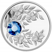 2012 $3 Three Dollars-Birthstone Collection-September-Sapphire