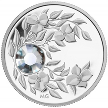 2012 $3 Three Dollars-Birthstone Collection-April-Diamond