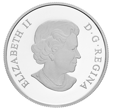 2019 Canada 3$ Fine Silver Coin - Queen Elizabeth Rose