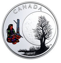 2018 Canada 3$ Fine Silver Coin - Teaching From Grandmother Moon Series-Sugar Moon