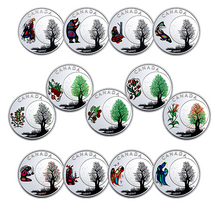 2018 Canada 3$ Fine Silver Coin - Teaching From Grandmother Moon Series-Spirit Moon