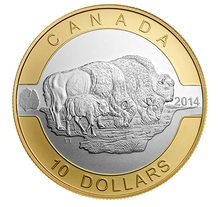 2014 Canada Fine Silver $10 ten dollars O Canada set Two, Gold Plated-10 coin