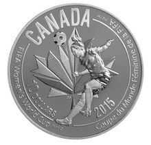 2015 $10 Fifa Women's World Cup - Heading The Ball