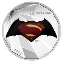 2016 $10-Batman V Superman-Dawn of Justice-logo
