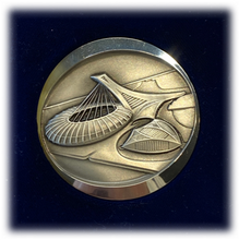 1976 Montreal Olympic Sterling medal