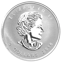 2016 Silver maple Leaf with Privy Marks-Yin Yang