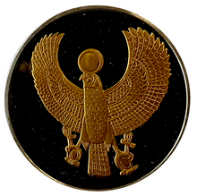 Falcon Pectorl Art Round~Franklin Mint-Sterling Silver-Egyptian Museum Set