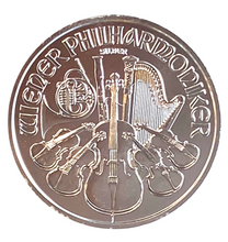 2015- 1 oz Silver Coin Austrian Philarmonic 1,5 Euro