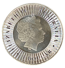 2016 Australian Kangaroo  1 oz .9999 Pure Silver 1 Dollar