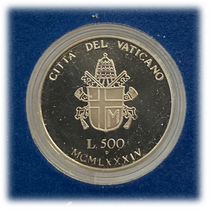 1984 Bimillenario della Nascita della vergine maria-Citta Del Vaticano L.500