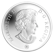 2008 20 Dollars Fine Silver Coin, Locomotives Series-The Royal Hudson