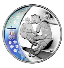 2007 Twenty Five Dollars, Vancouver 2010 Olympic Winter Games, Ice Hockey