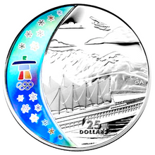 2008 Twenty Five Dollars, Vancouver 2010 Olympic Winter Games, Home of the 2010 Olympic Winter games