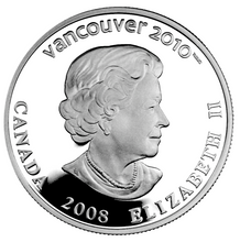 2008 Twenty Five Dollars, Vancouver 2010 Olympic Winter Games, Home of the 2010 Olympic Winter games
