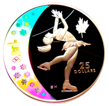 2008 Twenty Five Dollars, Vancouver 2010 Olympic Winter Games, Figure Skating
