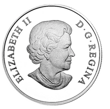 2016 20 Dollars Fine Silver Coin- Geometry in Art Series-The Polar Bear