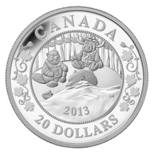 2013 20 Dollars Fine Silver Coin-Birth of Royal Infant set-Baby Bears