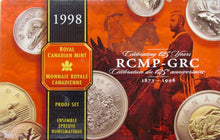 1998 Proof Set-125th Anniversary R.C.M.P.