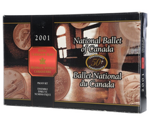 2001 Proof Set-50th Anniv. National Ballet of Canada