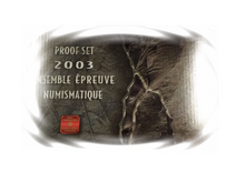 2003 Proof Set-100th Anniv. Cobalt Silver Discovery