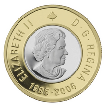 2006-1996 Canada Gold Twoonie, Proof Polar Bear Two Dollars Coin