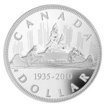 2010 Limited Edition Proof Set-75th Anniversary of the First Canadian Silver Dollar