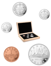 2010 Limited Edition Proof Set-75th Anniversary of the First Canadian Silver Dollar