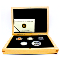 2010 Limited Edition Proof Set-75th Anniversary of the First Canadian Silver Dollar