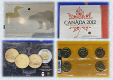 Lucky Loon 5-pack - 2012 Canada  Nickel Prooflike Uncirculated Coin Set