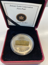 2013 Pure Silver Detour Gold Corporation First pour 18 February
