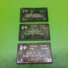 Canada Pur Silver Olympic Stamps 3 x Half Troy Oz set