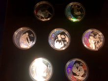 2010 Twenty Five Dollars, Vancouver Olympic Winter Games, set of 15 Sterling Proof coins, 2007-2009